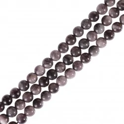 Perles rondes Oeil d'Aigle 6mm