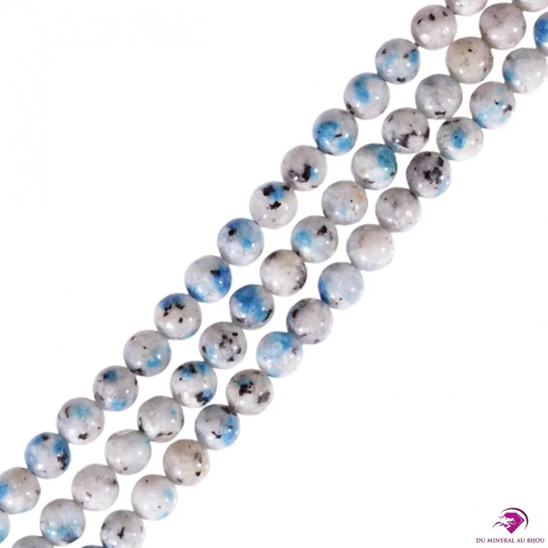 Perles rondes Jaspe K2 6mm
