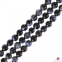 Perles rondes Oeil de faucon AAA 8mm