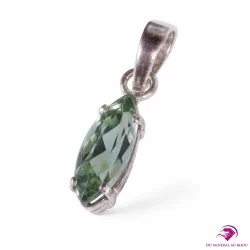 Pendentif Marquise en Tourmaline Verdélite - Argent 925