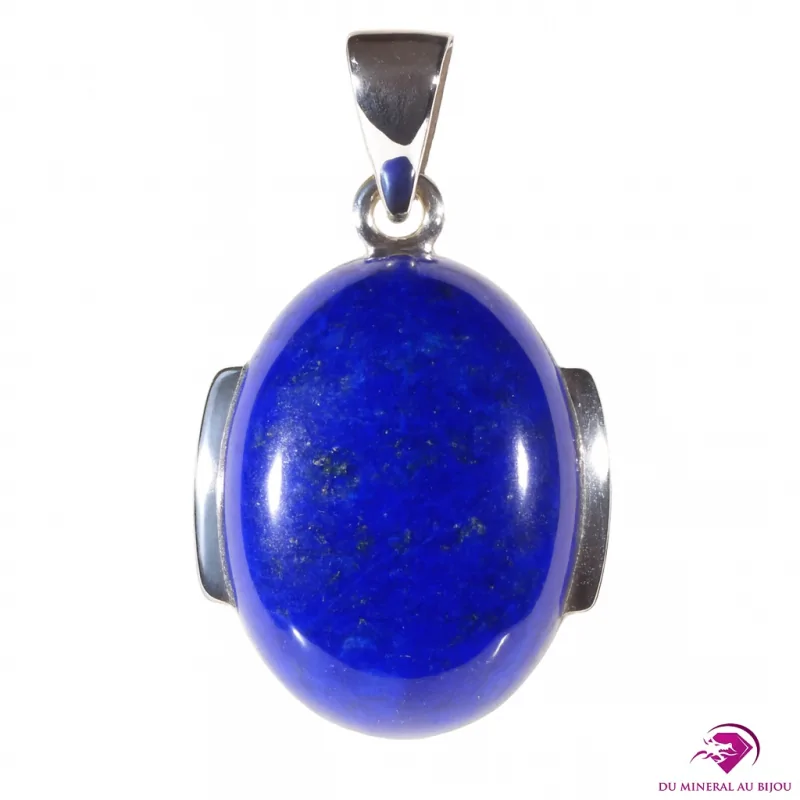 Pendentif Argent en Lapis-Lazuli