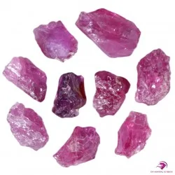 Lot de Rubis de Tanzanie 2,5gr - Qualité Extra