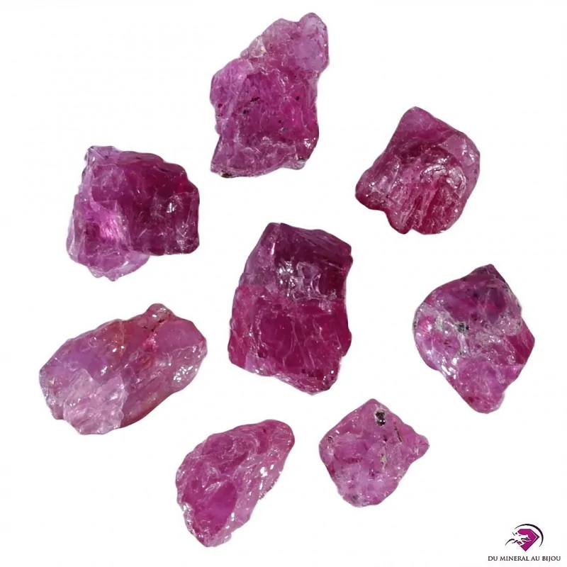Lot de Rubis de Tanzanie 2,5gr - Qualité Extra