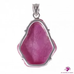 Pendentif en Rubis et Argent 925