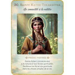 L'oracle des Saints, Sainte Kateri Tekakwitha L'oracle des Saints, Sainte Kateri Tekakwitha