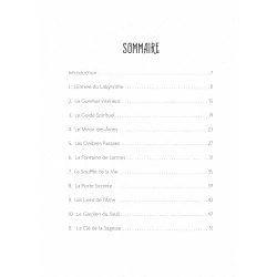 Le Labyrinthe des Âmes, sommaire Le Labyrinthe des Âmes, sommaire