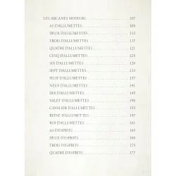 Le tarot interdit, sommaire 3 Le tarot interdit, sommaire 3