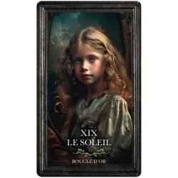 Le tarot interdit, le soleil, boucle d'or Le tarot interdit, le soleil, boucle d'or