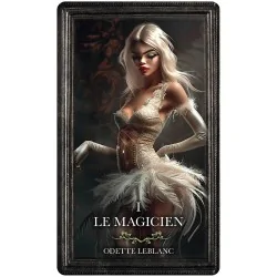 Le tarot interdit, le magicien, Odette Leblanc Le tarot interdit, le magicien, Odette Leblanc