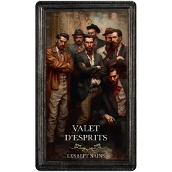 Le tarot interdit, valet d'esprits, les sept nains Le tarot interdit, valet d'esprits, les sept nains