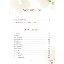 La prophétie des animaux, sommaire