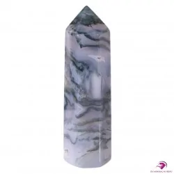 Pointe taillée en Agate mousse