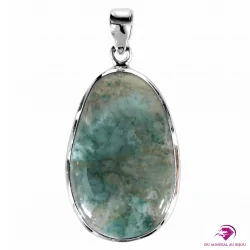 Pendentif en Agate mousse