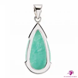 Pendentif Amazonite, Argent 925