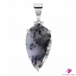 Pendentif en Agate dendritique