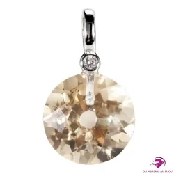 Pendentif en Citrine et Argent 925