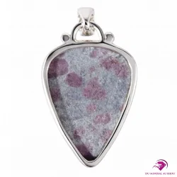 Pendentif en Rubis Cyanite, Argent 925