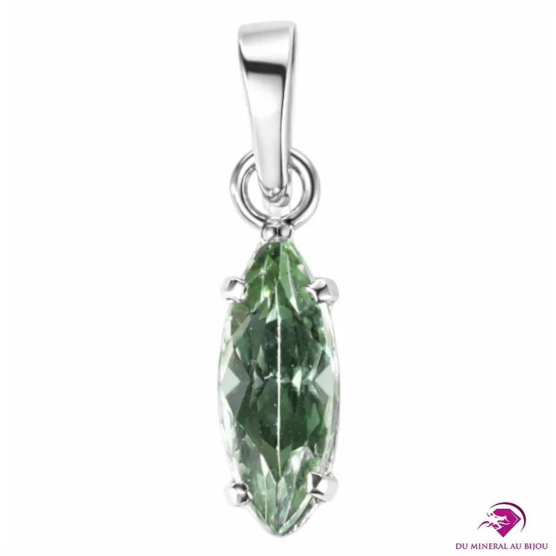 Pendentif en Tourmaline Verdélite Pendentif en Tourmaline Verdélite