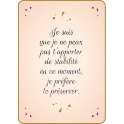 Les secrets de ma rupture, carte 1