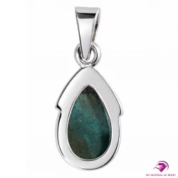 Pendentif Chrysocolle, Argent 925