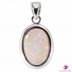 Pendentif Opale noble, Argent 925