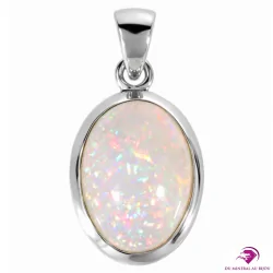 Pendentif en Opale noble et Argent 925