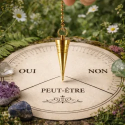 Pendule Médium Strié Doré sur cadran