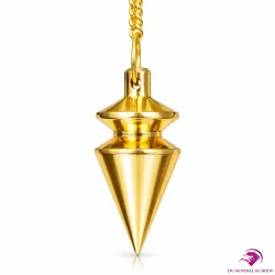 Pendule Triak en laiton doré