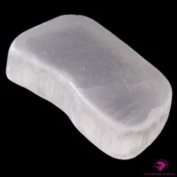 Ulexite polie. Provenance : Boron, Californie (USA)