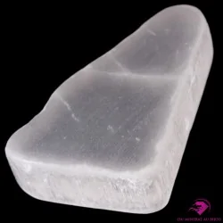 Ulexite polie. Provenance : Boron, Californie (USA)