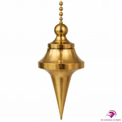 Pendule Trouvier en laiton doré