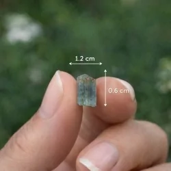 Cristal de Tourmaline bleue (Indicolite) naturelle (Afghanistan)