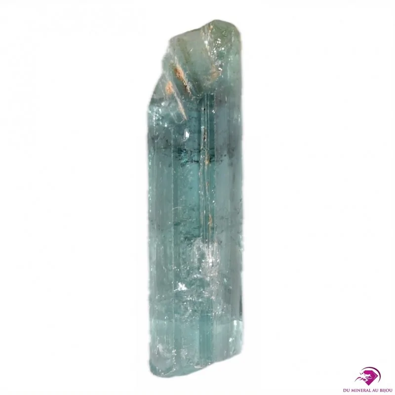Tourmaline Bleue (Indicolite) - Cristal Gemme d’Afghanistan - Réf. TOURB27