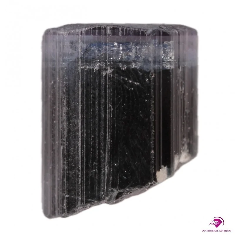 Tourmaline bicolore - Bleue (Indicolite) & Noire Réf : TOURB29