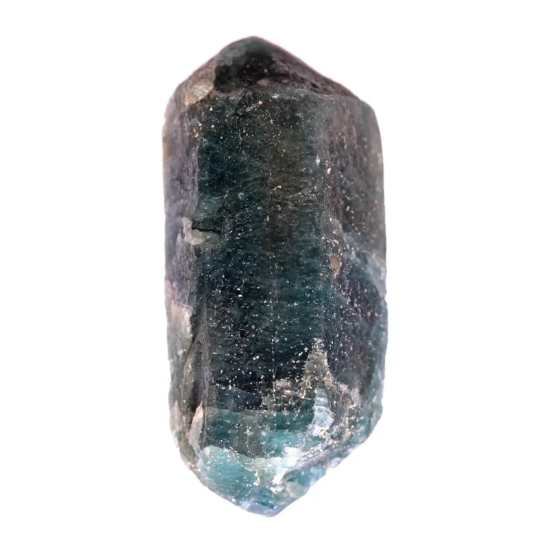 Apatite bleu bi-terminée