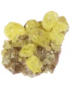 Soufre natif - Vente cristaux et minéraux | Du Minéral au Bijou