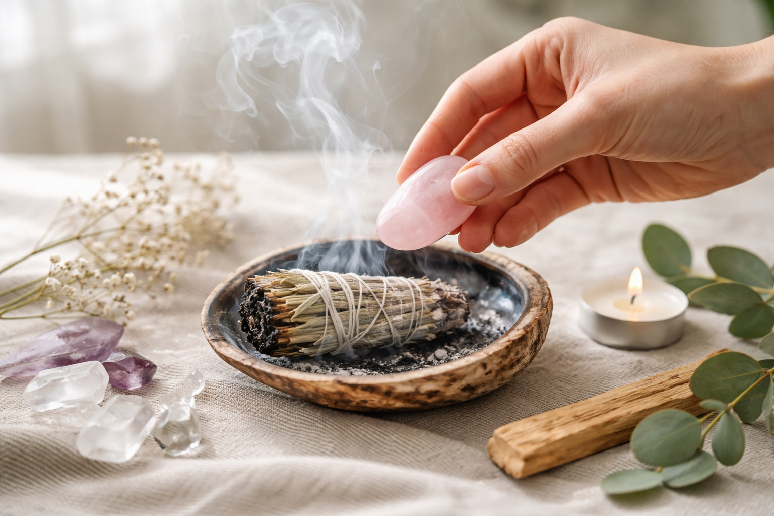 Nettoyage à la sauge